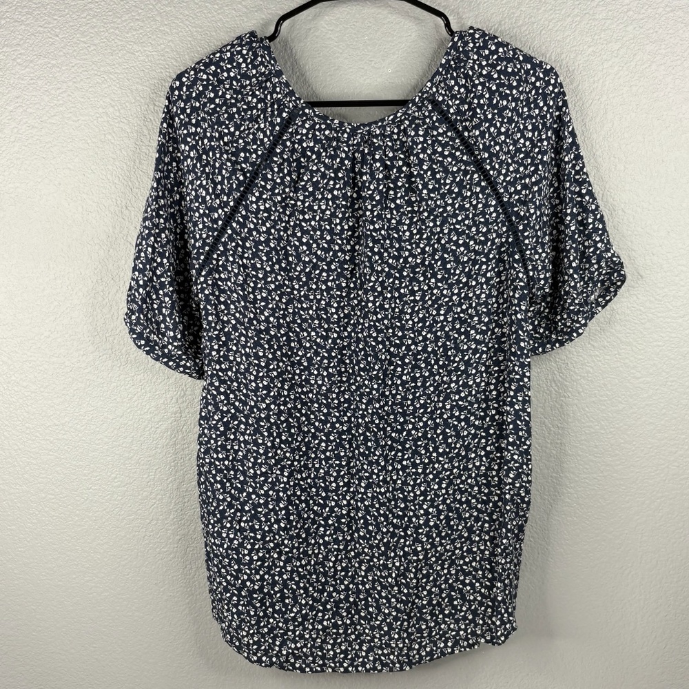 Angels Indigo Floral Blouse - Picture 2 of 9